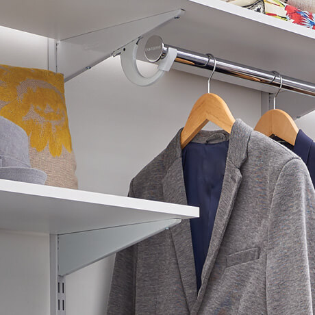 ShelfTrack EVO Closet Hang Rods