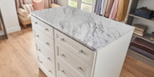 Closet Island with Drawers