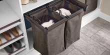 Closet Organizer for Laundry